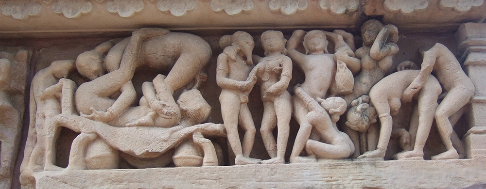 Gruppensex in der Antike: Plastik einer Römischen Orgie im 7. Jahrhundert