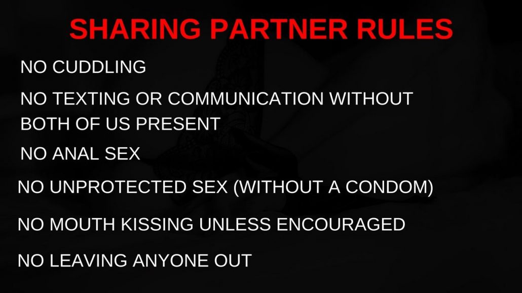 Sharing partner rules - Regeln für den Partnertausch